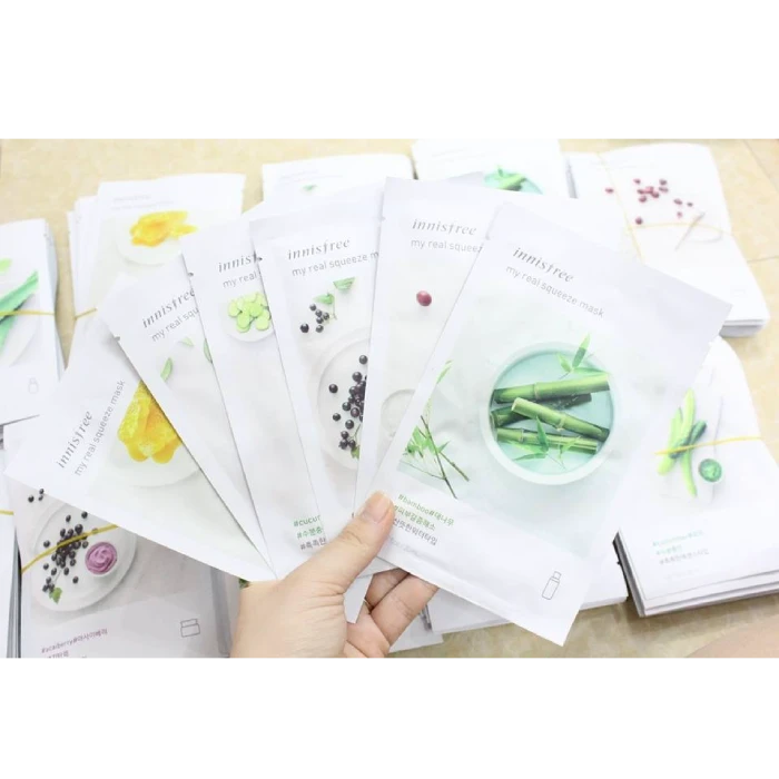 Mặt Nạ Giấy Cao Cấp Innisfree Real Squeeze Mask - ảnh 2