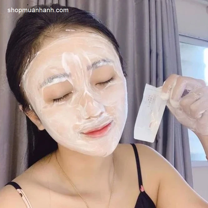 Mặt Nạ Ủ Trắng Nhau Thai Nhật Bản - ảnh 4