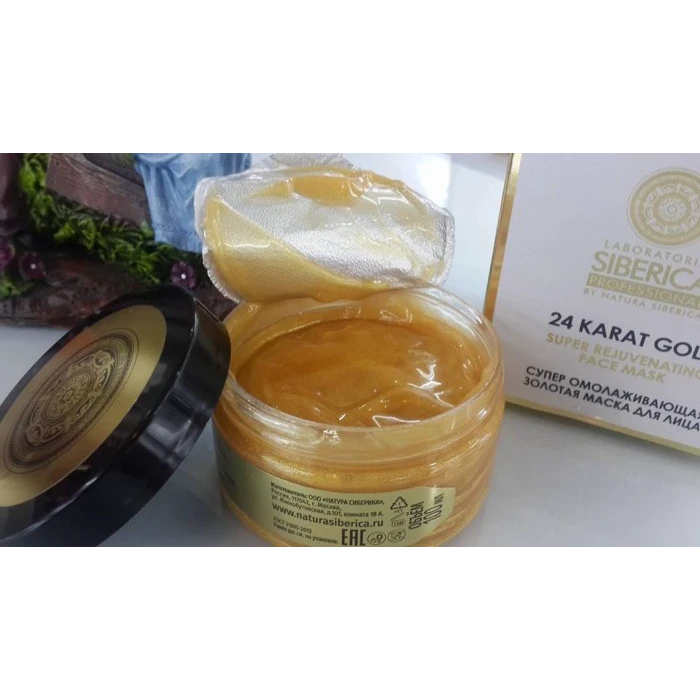 Mặt Nạ Vàng 24k Trẻ Hóa Da Karat Gold Nga - ảnh 2