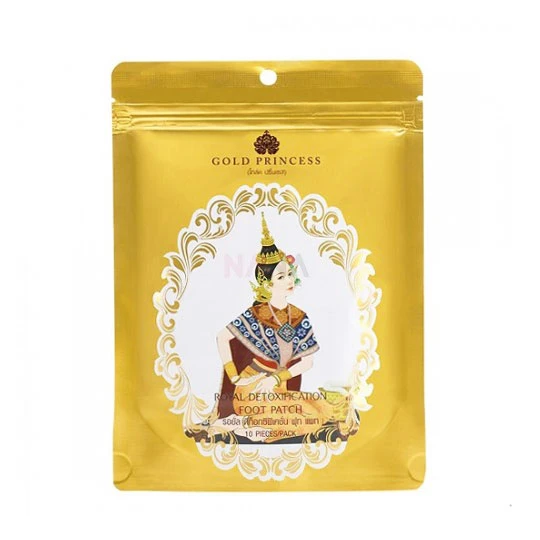 Miếng Dán Thải Độc Chân Gold Princess Royal Thái Lan - ảnh 1