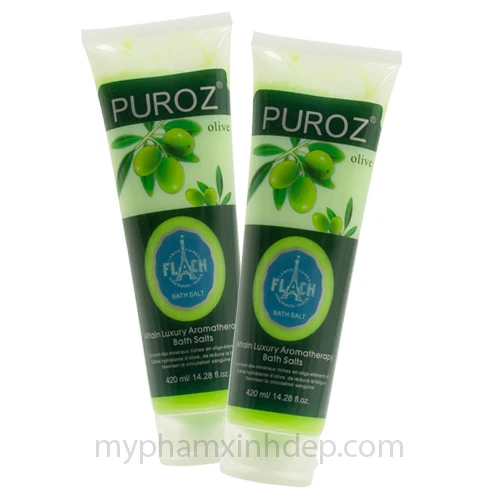 Muối Tắm Tẩy Thâm Đen Puroz của Pháp - ảnh 1