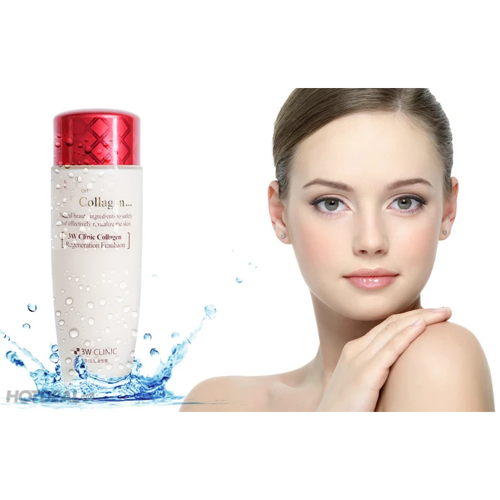 Nước Hoa Hồng Làm Sạch Da 3w Clinic Collagen 150ml - ảnh 3