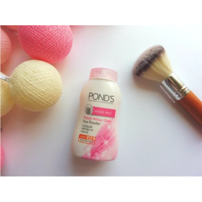 Phấn Phủ Dạng Bột Siêu Mịn Pond’s Angel Face Pinkish White Glow - ảnh 2