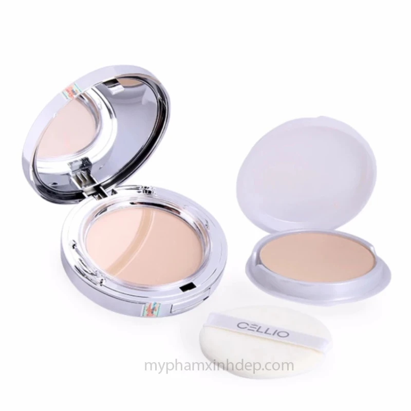 Phấn Phủ Siêu Mịn Cellio Ex Collagen Twoway Cake Spf30 Pa - ảnh 2