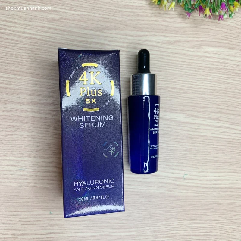 Serum 4k Plus 5x Whitening Thái Lan - ảnh 5