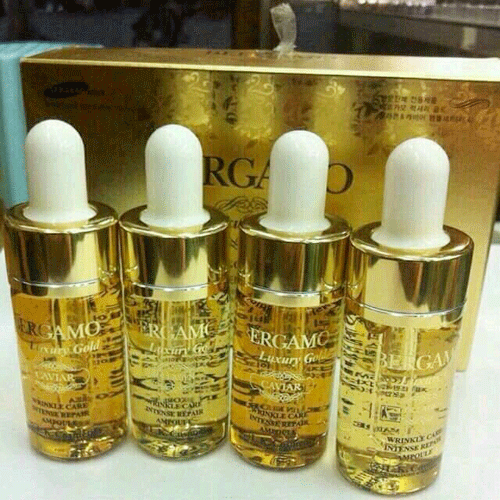 Serum Bergamo Luxury Gold Collagen And Caviar Hàn Quốc - ảnh 2