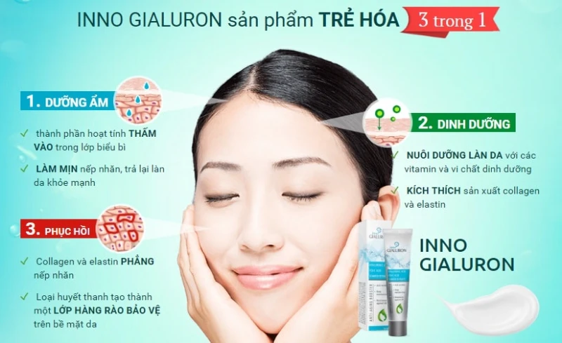 Serum Inno Gialuron Ngăn Ngừa Nếp Nhăn Chính Hãng Nga - ảnh 2