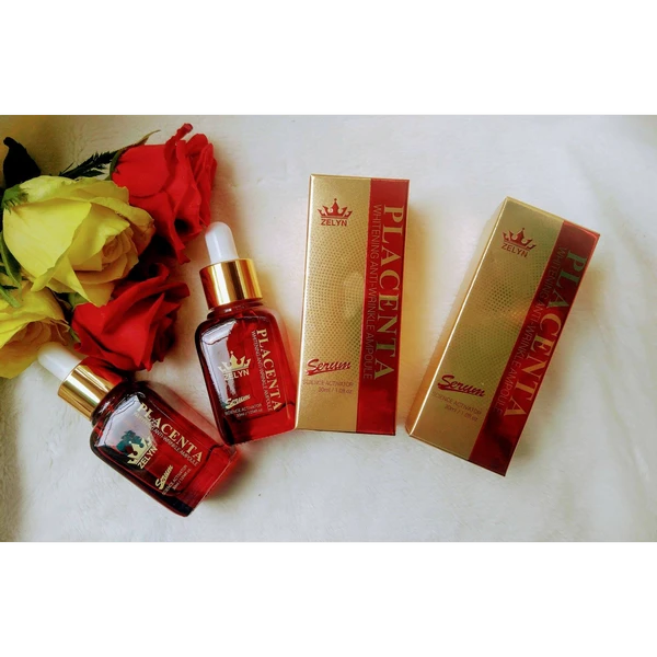 Serum Nhau Thai Cừu Placenta Whitening Anti-Wrinkle Ampoule 30ml - ảnh 3