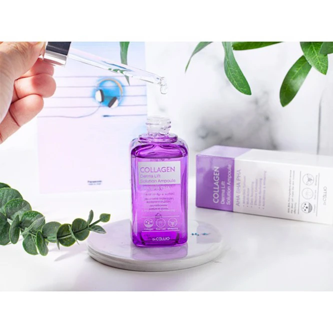 Serum Tinh Chất Collagen Derma Lift Solution Ampoule Dr Cellio(50ml) - ảnh 2