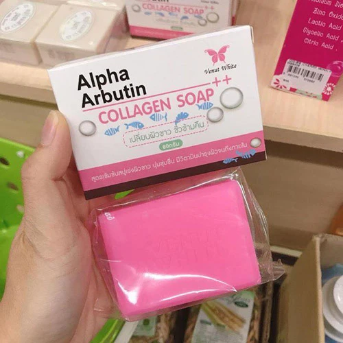 Soap Collagen Alpha Burtin Venut White Thái Lan Chính Hãng - ảnh 2