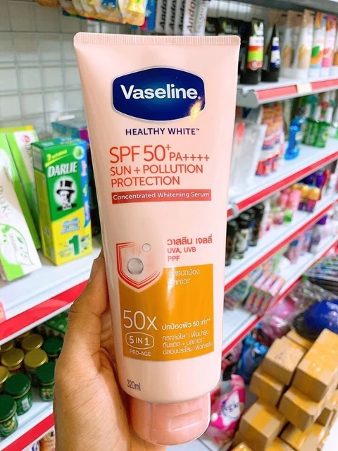 Sữa Dưỡng Thể Vaseline 50x Spf 50 Thái Lan - ảnh 2