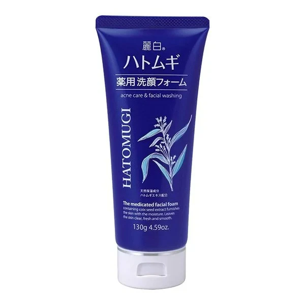 Sữa rửa mặt hỗ trợ ngừa mụn Hatomugi The Medicated Facial Foam – Đánh giá chi tiết - ảnh 1