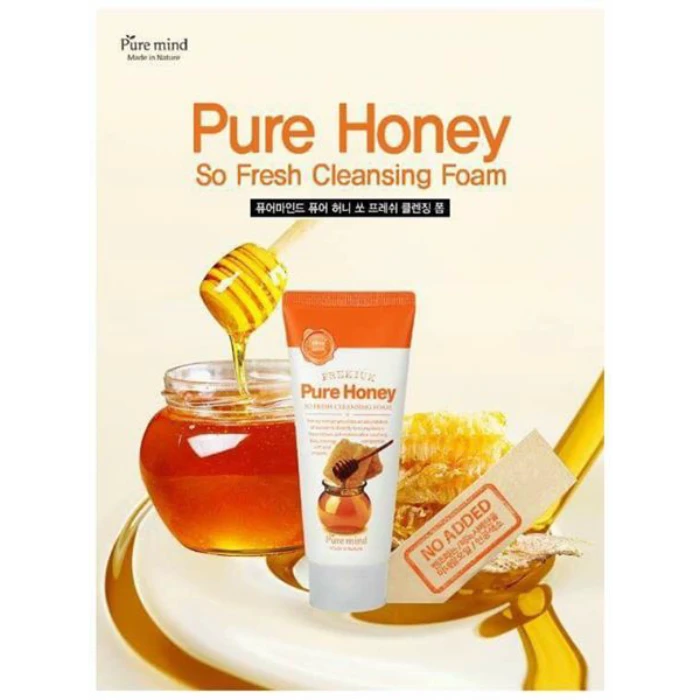 Sữa Rửa Mặt Pure Mind So Fresh Cleansing Foam Hàn Quốc - ảnh 3