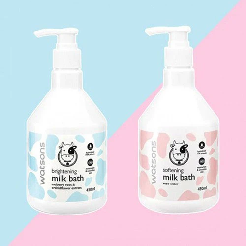 Sữa Tắm Con Bò Watsons Milk Bath Thái Lan Chính Hãng - ảnh 1