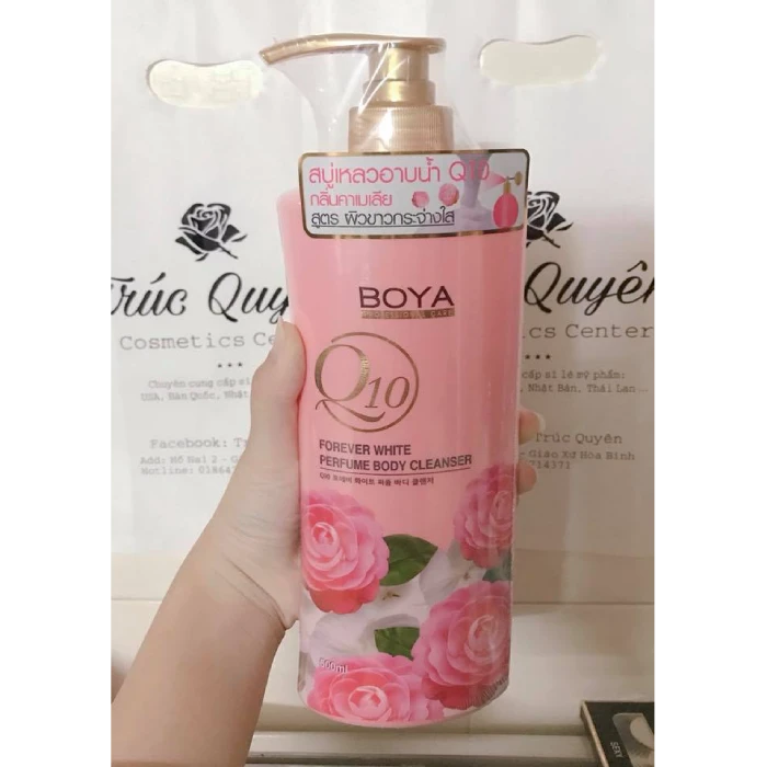 Sữa Tắm Dưỡng Da Cao Cấp Boya Q10 Body Bath Thái Lan Chính Hãng - ảnh 2
