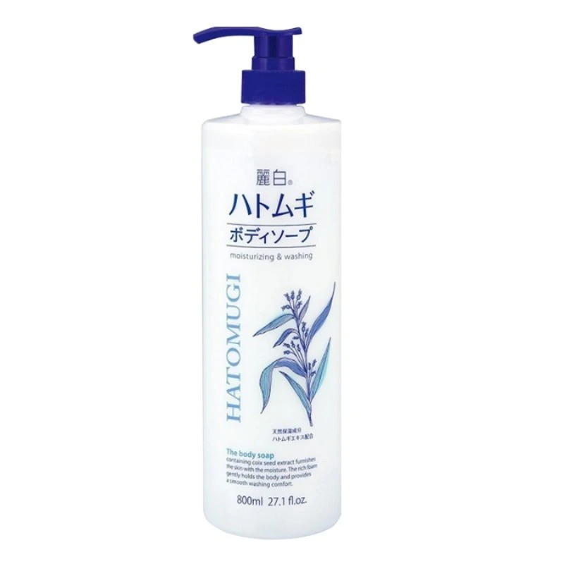 Sữa Tắm Dưỡng Da Hatomugi Moisturizing Washing 800ml - ảnh 2