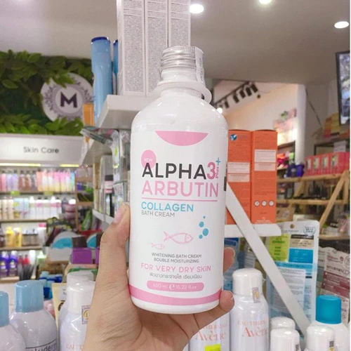 Sữa Tắm Trắng Da Alpha Arbutin 3 Plus Collagen Bath Cream - ảnh 1