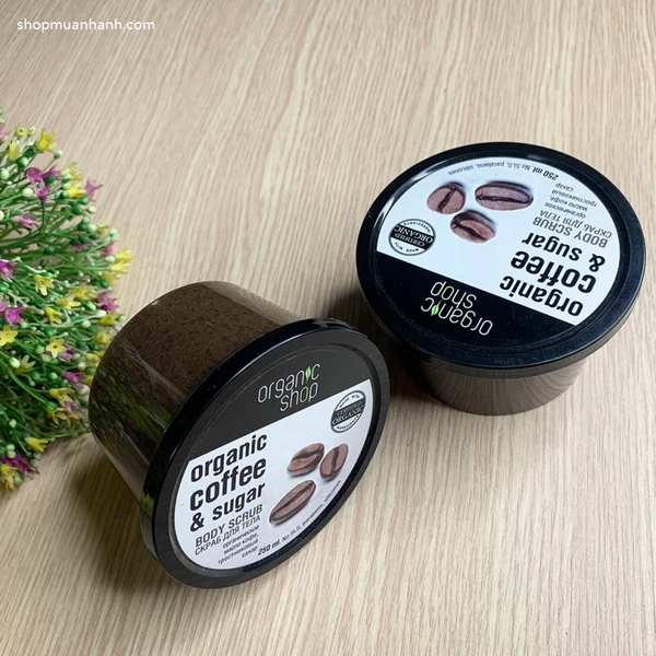 Tẩy Da Chết Toàn Thân Organic Coffee And Sugar Body Scrub Nga - ảnh 5