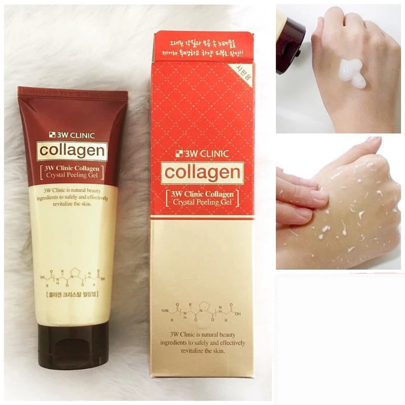 Tẩy Tế Bào Chết 3w Clinic Collagen 180ml - ảnh 2