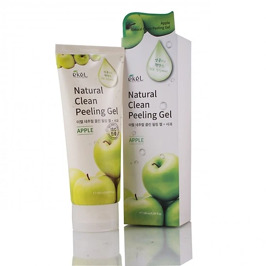 Tẩy Tế Bào Chết Chiết Xuất từ Táo Ekel Natural Clean Peeling Gel Apple 180ml - ảnh 1