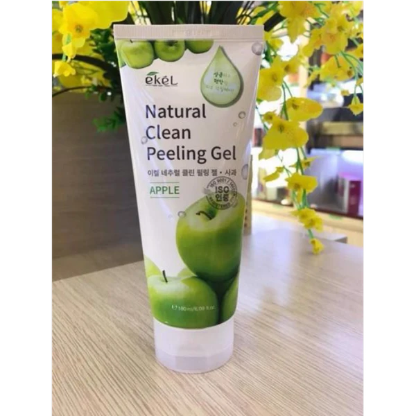 Tẩy Tế Bào Chết Chiết Xuất từ Táo Ekel Natural Clean Peeling Gel Apple 180ml - ảnh 2