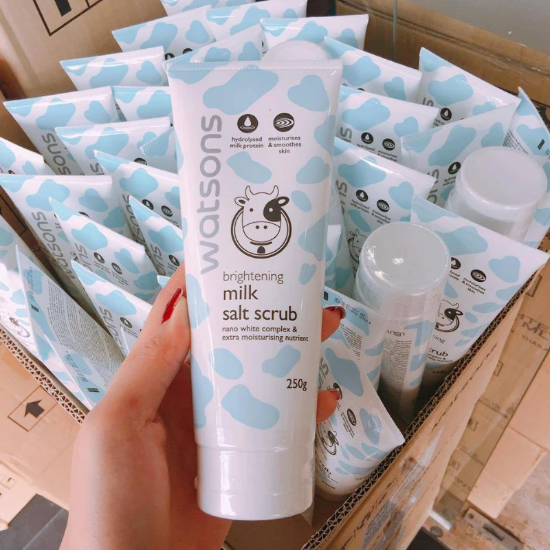 Tẩy Tế Bào Chết Trắng Da Watsons 250g Thái Lan - ảnh 3