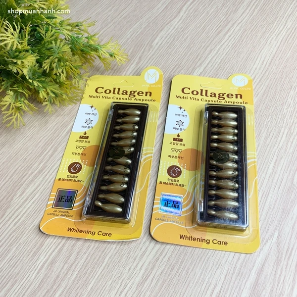 Viên Collagen Tươi Đẹp Da Ammud Multi Vita Ampoule Collagen Hàn Quốc - ảnh 2
