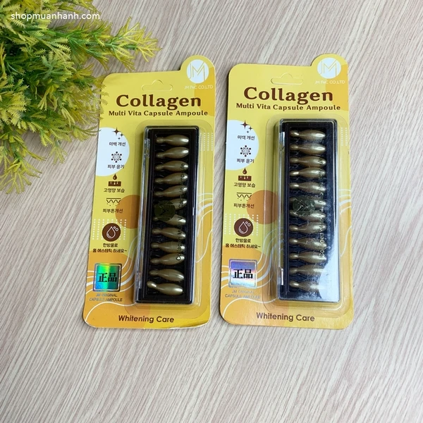 Viên Collagen Tươi Đẹp Da Ammud Multi Vita Ampoule Collagen Hàn Quốc - ảnh 3