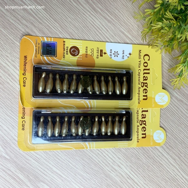 Viên Collagen Tươi Đẹp Da Ammud Multi Vita Ampoule Collagen Hàn Quốc - ảnh 5