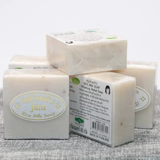 Xà Phòng Tắm Trắng Cám Gạo Rice Milk Soap Thái Lan - ảnh 2