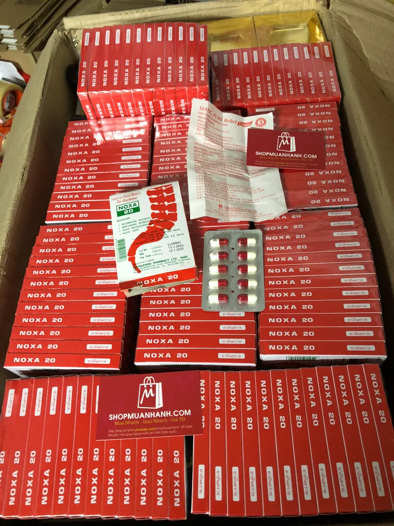 Xương Khớp Noxa 20 Thái Lan Chính Hãng - ảnh 4
