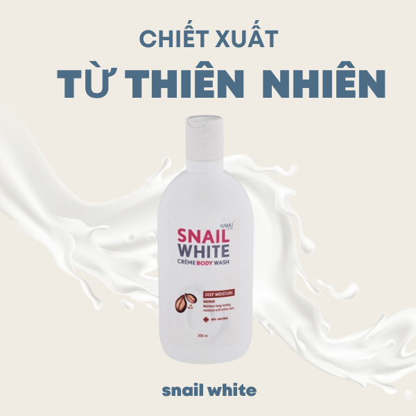 Sữa tắm làm trắng da Snail White Ốc Sên - Mang lại làn da trắng hồng tự nhiên bi-quyet-mua-sam - 1