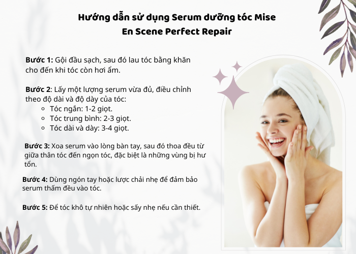 Serum dưỡng tóc Mise En Scene Perfect Repair: Phục hồi tóc hư tổn bi-quyet-mua-sam - 1