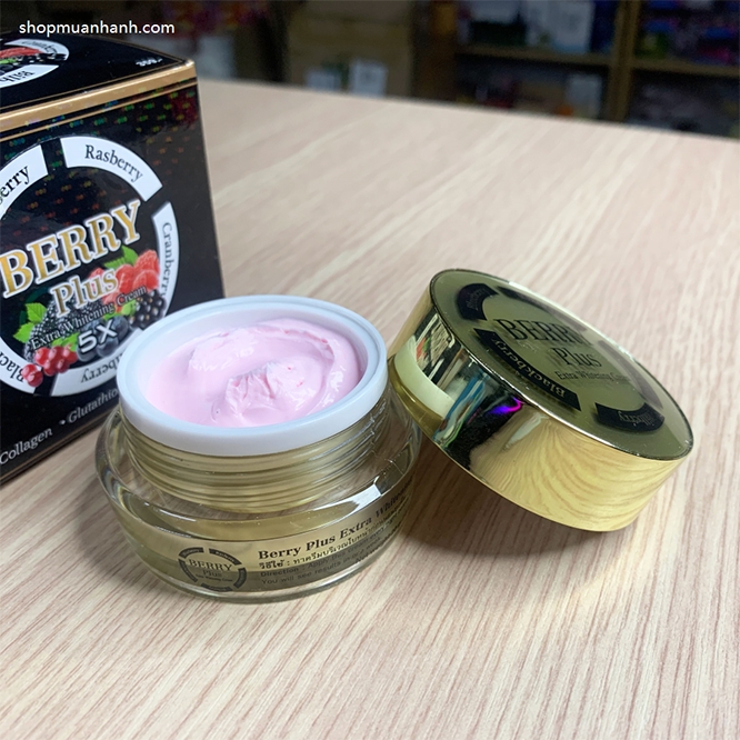Kem Dưỡng Trắng Da Trị Nám Berry Plus Extra Whitening Cream Thái Lan Kem Trị Nám-2