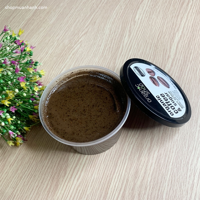 Tẩy Da Chết Toàn Thân Organic Coffee And Sugar Body Scrub Nga Tẩy Tế Bào Chết-3