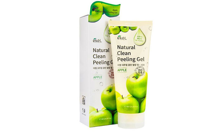 Tẩy Tế Bào Chết Chiết Xuất Từ Táo Ekel Natural Clean Peeling Gel Apple 180ML Tẩy Tế Bào Chết-1