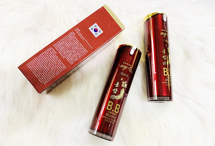 Kem Nền BB Cream Hồng Sâm Đỏ My Gold Hàn Quốc Chính Hãng Trang Điểm Khuôn Mặt-1