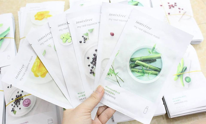 Mặt Nạ Giấy Cao Cấp Innisfree Real Squeeze Mask Mặt Nạ-1