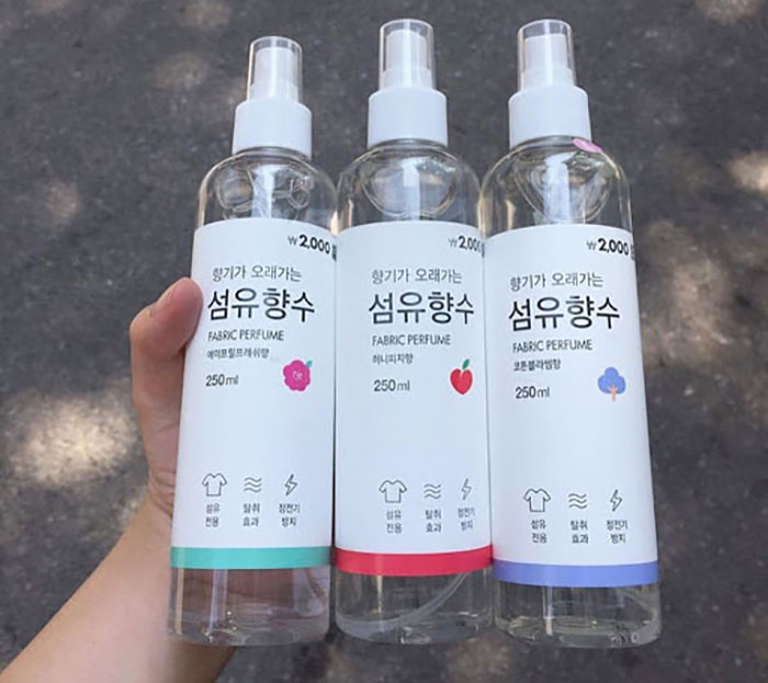 Xịt Thơm Khử Mùi Quần Áo Fabric Perfume Hàn Quốc 250ml Chăm Sóc Cá Nhân-1