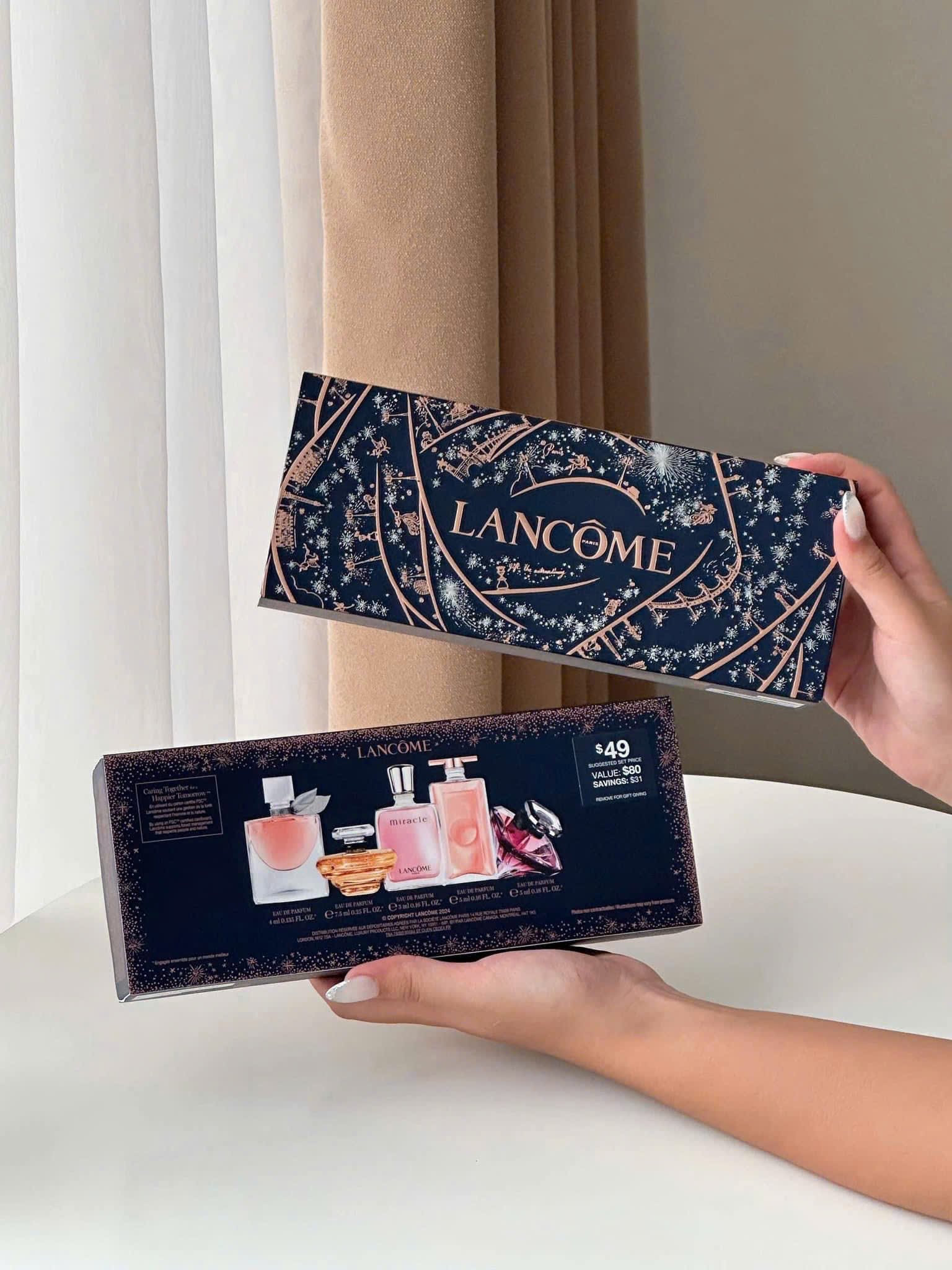 Set Nước Hoa Nữ Lancôme Mini Phiên Bản Limited - Nét Quyến Rũ Đẳng Cấp Nước Hoa-1