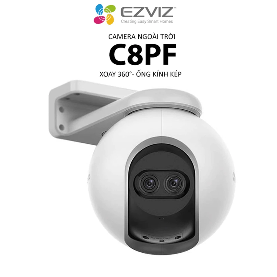 Camera Wi-Fi Ngoài Trời EZVIZ C8PF 2MP Dual(Zoom 8X)