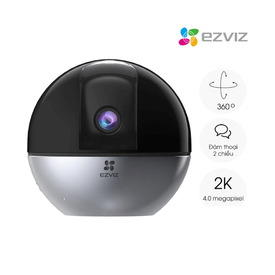 Camera Wi-Fi Trong Nhà EZVIZ E6-5MP-3K(True WDR | Hỗ trợ tần số 5.0Ghz | Mã: CS-E6-5W2F )