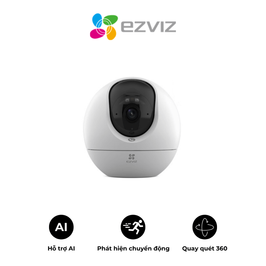 Camera Wifi EZVIZ C6C 4K(8MP + Wifi 5.0Ghz + Chống ngược sáng)