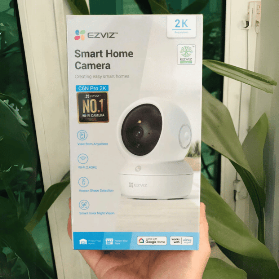 Camera Wifi EZVIZ C6N PRO 2K 3MP(Ban đêm có màu + Gọi điện + Human + 512GB + TypeC)- Ngoài Trời