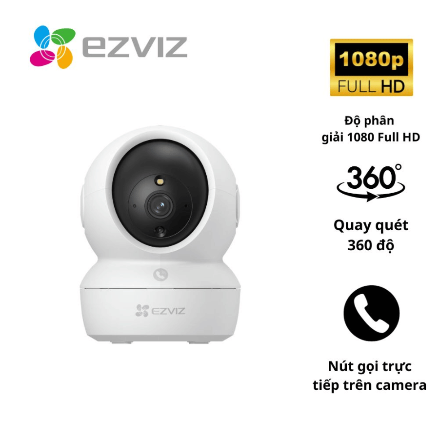 Camera Wifi EZVIZ H6C PRO 1080P 2MP/ 2K 3MP/ 2K+ 4MP/ 3K+ 5MP