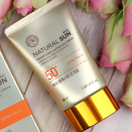 Kem Chống Nắng Natural Sun Eco Power Long Lasting Sun Cream SPF50 Plus PA