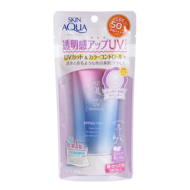 Kem Chống Nắng Rohto Skin Aqua Tone Up Essence 80gr Nhật Bản