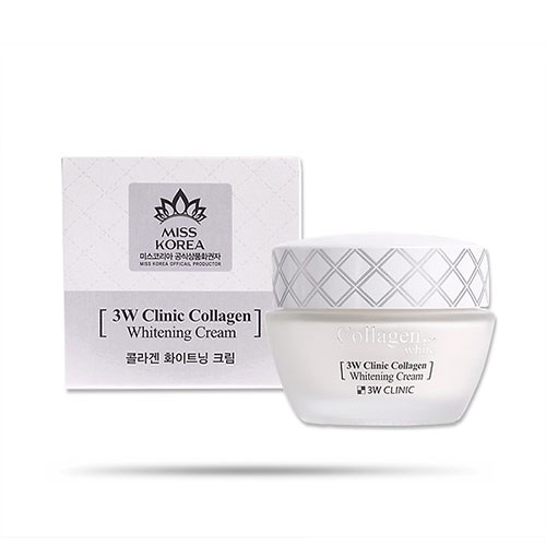 Kem Dưỡng Trắng Da 3W Clinic Collagen Hàn Quốc