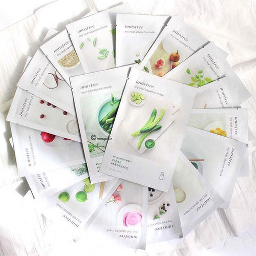 Mặt Nạ Giấy Cao Cấp Innisfree Real Squeeze Mask