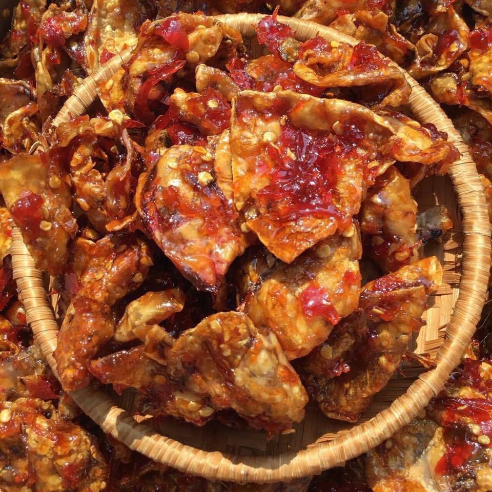 Mực sữa ngào sate